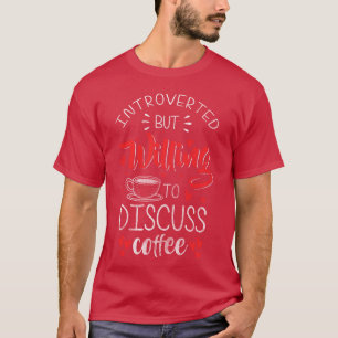 Barista-Job Latte Macchiato Morgenmuffel Mädchen T-Shirt