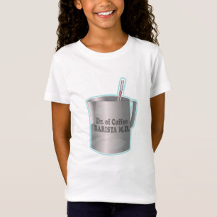 Barista Kaffee macht lustigen Arzt T-Shirt