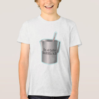Barista Kaffee macht lustigen Arzt Tri-Blend Shirt