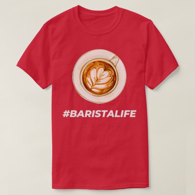 Barista Life TShirt Classic TShirt (Design devant)