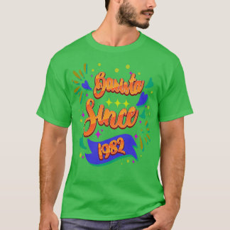 Barista Seit 1982 Einzigartige Barkeeper Geschenki T-Shirt