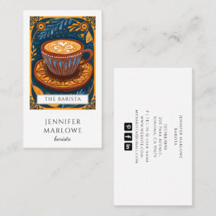 Barista Tarot Visitenkarte