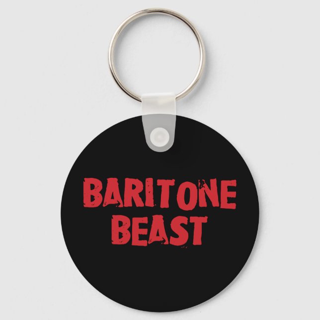Baritone Beast Schlüsselanhänger (Vorderseite)