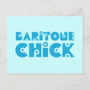 Baritone Chick Postkarte