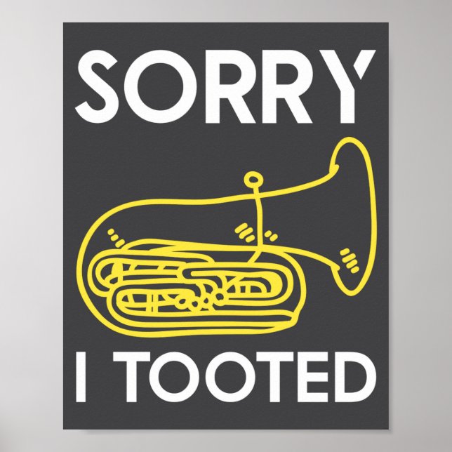 Baritone Definition Funny Orchestra Singer  Poster (Vorne)