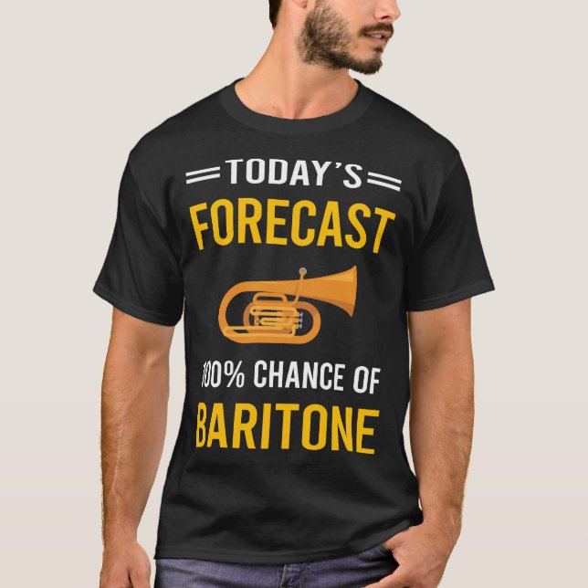 Baritone heute T-Shirt (Vorderseite)