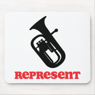 Baritone Representation Mousepad