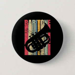 Baritone Saxophone Horn Marching Band Major Gear L Button