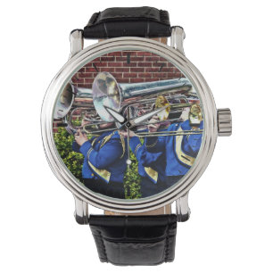Baritonhörner und Trombones Armbanduhr