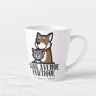 BARK AVENUE PAWTIQUE - Logo 3 Milchtasse