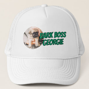 Bark Boss Haustier Foto Modernes, einfaches Cooles Truckerkappe