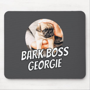 Bark Boss Haustier Hund Foto Modern Einfach Cool Mousepad