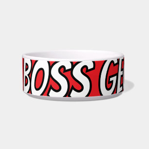 Bark Boss Haustier Hund Modern Cool Einfach Lustig Napf