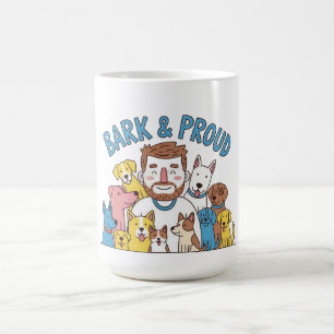 Bark & Proud Vatertag Kaffeetasse