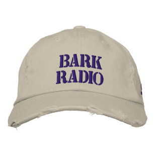 Bark Radio Hat-1 Bestickte Baseballkappe