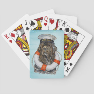 Bark Royale Neufundland Hund Spielkarten