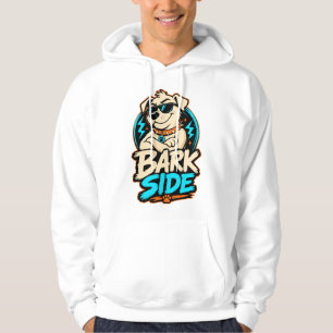Bark Side Hund PNG, Lustiges Hund Sublimationsdesi Hoodie