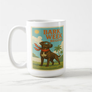 Bark Week beginnt: Retro Flight Edition Kaffeetasse