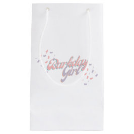 Barkday Girl Geschenktasche Kleine Geschenktüte