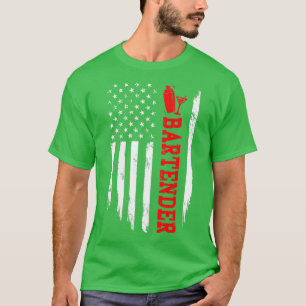 BARKEEPER AMERICA FLAG T-Shirt
