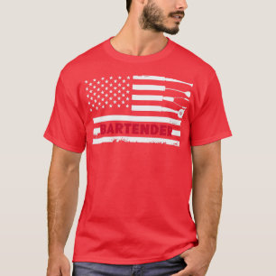 Barkeeper American Flag 2022 T-Shirt