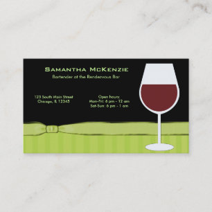 Barkeeper/Barbesitzer Visitenkarte