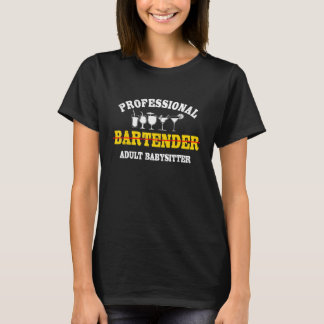 Barkeeper Barman Mixologe Drink Bartending Barke T-Shirt