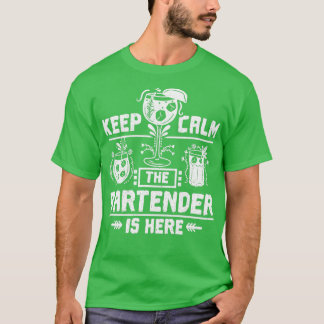 Barkeeper Behielt Calm T-Shirt