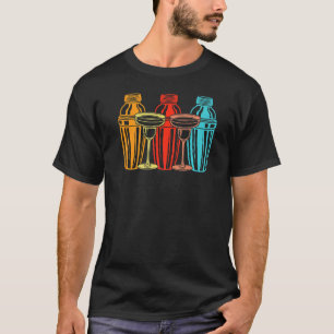 Barkeeper Cocktails Shaker Alkohol Spirituosen Par T-Shirt
