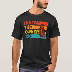 Barkeeper, den ich kenne, auch der Eigentümer T-Shirt