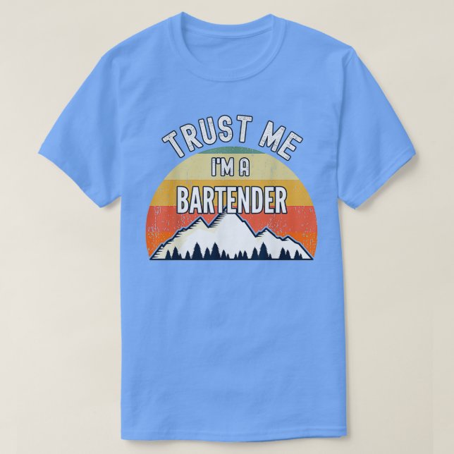 Barkeeper Funny rust Me Im T-Shirt (Design vorne)