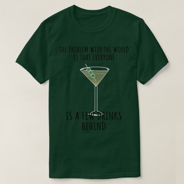 Barkeeper Funny Sprichwort 13 T-Shirt (Design vorne)