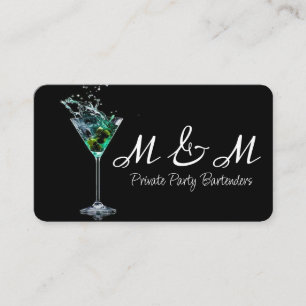 Barkeeper für Ihr Party Visitenkarte