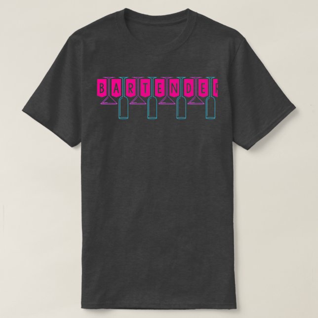 Barkeeper Geschenk 1 T-Shirt (Design vorne)