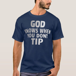 BARKEEPER Gods weiß T-Shirt