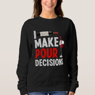 Barkeeper I trifft Pour Decision Sperren Mixologi Sweatshirt