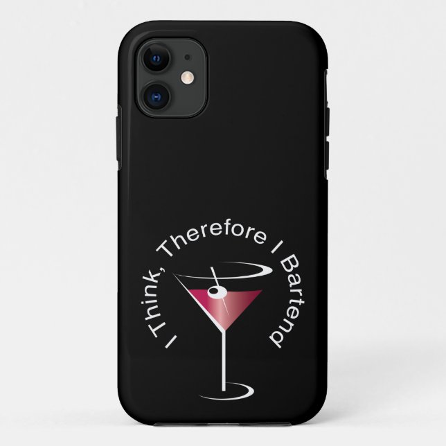 Barkeeper iPhone Case (Rückseite)