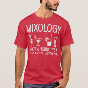 Barkeeper Mixologe Cocktails Bar Drinks T-Shirt