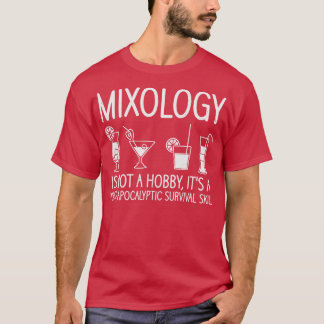 Barkeeper Mixologe Cocktails Bar Getränke T-Shirt