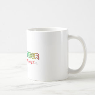 Barkeeper Mixologe Rainbow Drink Server Mitarbeite Kaffeetasse