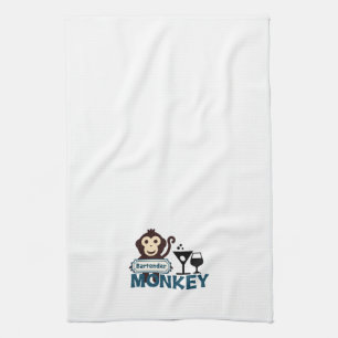 Barkeeper Monkey Geschirrtuch