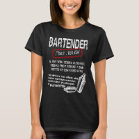 Barkeeper Noul T für meinen Barkeeper T
