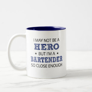 Barkeeper Novelty Zweifarbige Tasse