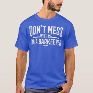 Barkeeper Shaker Cocktail Party Diskothek 8 T-Shirt