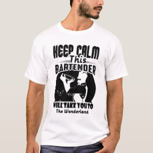 Barkeeper Shirt - Ruhe Behalten Dieser Barkeeper T