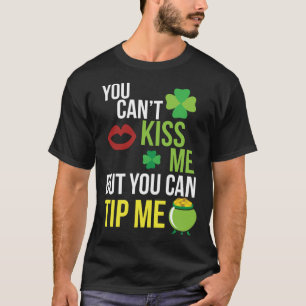 Barkeeper St Patricks Day Waitress Ober Server T-Shirt