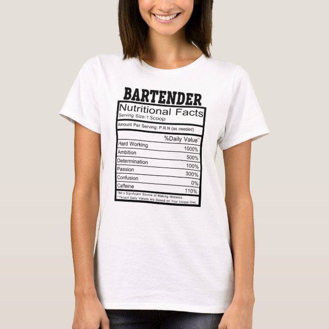 Barkeeper T-Shirt (Vorderseite)