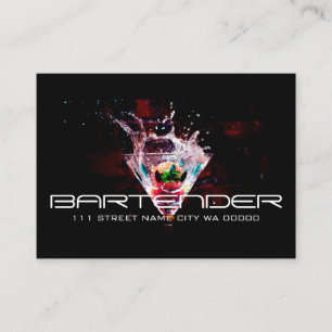 Barkeeper Visitenkarte