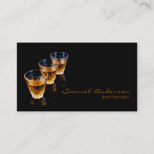 Barkeeper-Visitenkarten Visitenkarte