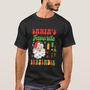 Barkeeper Weihnachten Weihnachten Weihnachten Weih T-Shirt